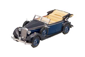 MERCEDES 320 D CABRIOLET 1937 DARK BLUE/BLACK