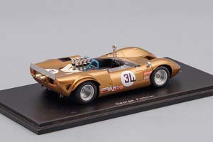 LOLA T70 #34 LAGUNA SECA 1968 GOLD — фото 2