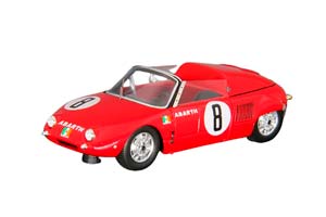 ABARTH 700 SPYDER #8 LM 1961 RED