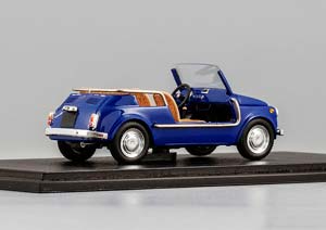 FIAT 500 JOLLY 1962 DARK BLUE — фото 4