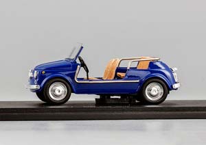 FIAT 500 JOLLY 1962 DARK BLUE — фото 5
