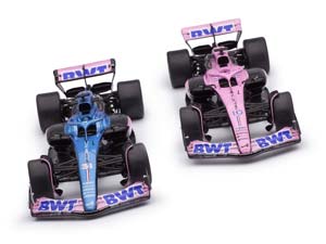 ALPINE F1 TEAM A523 PIERRE GASLY/ESTEBAN OCON #10 И #31 LAUNCH VERSION НАБОР ИЗ 2-Х БОЛИДОВ ФОРМУЛА-1 BWT