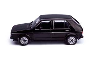 VW VOLKSWAGEN GOLF 1 L 1983 BLACK — фото 2