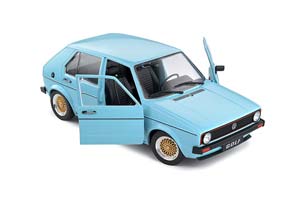VW VOLKSWAGEN RABBIT (GOLF) 1 L CUSTOM 1983 LIGHT BLUE — фото 3