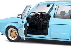 VW VOLKSWAGEN RABBIT (GOLF) 1 L CUSTOM 1983 LIGHT BLUE — фото 5
