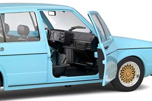 VW VOLKSWAGEN RABBIT (GOLF) 1 L CUSTOM 1983 LIGHT BLUE — фото 6