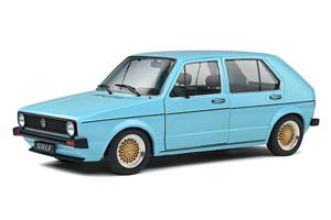 VW VOLKSWAGEN RABBIT (GOLF) 1 L CUSTOM 1983 LIGHT BLUE