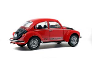 VW VOLKSWAGEN KAFER 1303 WORLD CUP EDITION 1974 RED/BLACK — фото 4
