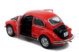 VW VOLKSWAGEN KAFER 1303 WORLD CUP EDITION 1974 RED/BLACK — фото 8