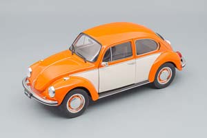 VW VOLKSWAGEN KAFER BEETLE 1303 1974, ORANGE/WHITE