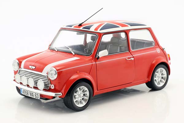 MINI COOPER 1.3I SPORT PACK WITH UNION JACK 1997 RED WHITE