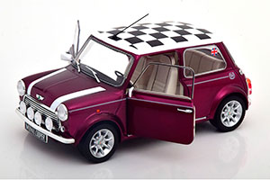 MINI COOPER 1.3I SPORT PACK 1997 PURPLE METALLIC/WHITE — фото 3