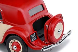CITROEN TRACTION 7 1937 RED CREME — фото 12