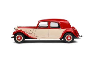 CITROEN TRACTION 7 1937 RED CREME — фото 8