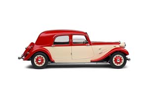 CITROEN TRACTION 7 1937 RED CREME — фото 9