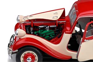 CITROEN TRACTION 7 1937 RED CREME — фото 2