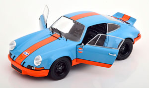 PORSCHE 911 RSR GULF YEAR 1973 LIGHT BLUE/ORANGE / ПОРШЕ 911 РСР ГУЛЬФ — фото 3
