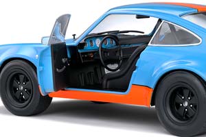 PORSCHE 911 RSR GULF YEAR 1973 LIGHT BLUE/ORANGE / ПОРШЕ 911 РСР ГУЛЬФ — фото 5