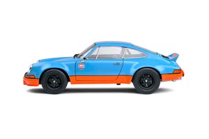 PORSCHE 911 RSR GULF YEAR 1973 LIGHT BLUE/ORANGE / ПОРШЕ 911 РСР ГУЛЬФ — фото 9