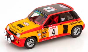 RENAULT 5 TURBO NO 4 TOUR DE CORSE 1980 CALBERSON