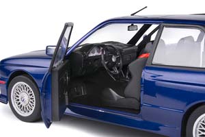 BMW M3 E30 COUPE 1990 BLUE — фото 5