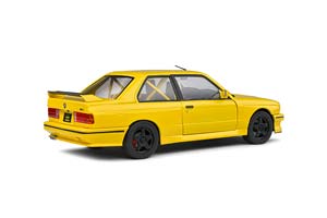 BMW M3 E30 STREET FIGHTER 1990 YELLOW/BLACK / БМВ Е30 М3 ЖЕЛТЫЙ С ЧЕРНЫМИ КОЛЕСАМИ — фото 4