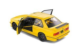 BMW M3 E30 STREET FIGHTER 1990 YELLOW/BLACK / БМВ Е30 М3 ЖЕЛТЫЙ С ЧЕРНЫМИ КОЛЕСАМИ — фото 8
