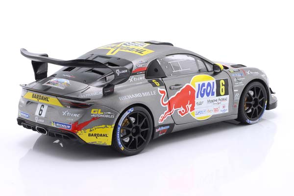ALPINE A110 RALLYE GT+ #6 WINNER RALLYE MONT-BLANC 2024 LOEB, GODEY / АЛЬПИН A110 РАЛЛИ ГТ ПОБЕДИТЕЛЬ МОНТ-БЛАНК ЛОЕБ ГОДЕЙ — фото 2