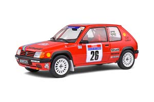 PEUGEOT 205 #26 DEVIN/VISTE RALLY PTS TOUR DE CORSE