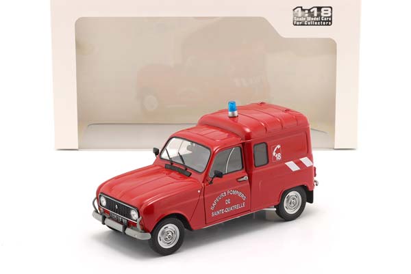 RENAULT 4LF4 FIRE DEPARTMENT YEAR 1976 RED / РЕНО 4LF4 ПОЖАРНАЯ СЛУЖБА КРАСНЫЙ — фото 3