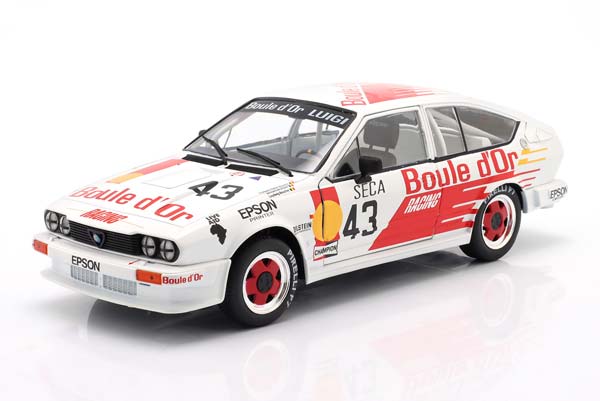 ALFA ROMEO ALFETTA GTV6 #43 24H SPA 1985 LUIGI RACING / АЛЬФА РОМЕО АЛФЕТТА GTV6 24 ЧАСА СПА ЛУИГИ
