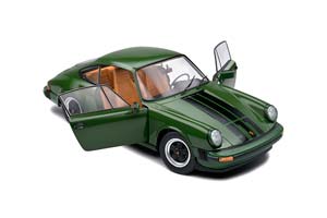 PORSCHE 911 3.0 SC COUPE 1974 GREEN BLACK — фото 9