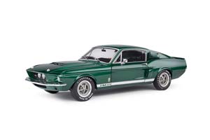 FORD SHELBY MUSTANG GT500 1967 DARK GREEN METALLIC — фото 12