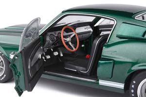 FORD SHELBY MUSTANG GT500 1967 DARK GREEN METALLIC — фото 10
