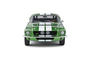 FORD SHELBY MUSTANG GT500 1967 ЗЕЛЕНЫЙ С БЕЛЫМИ ПОЛОСКАМИ — фото 9