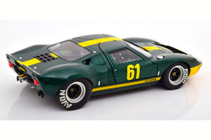 FORD GT40 NO 61 DARK GREEN METALLIC/YELLOW — фото 2