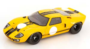 FORD GT40 MK1 1968 YELLOW BLACK