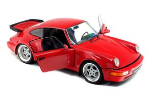 PORSCHE 911 (964) 3.6 TURBO YEAR 1990 GUARDS RED — фото 3