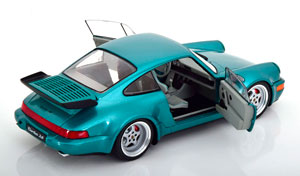 PORSCHE 911 (964) TURBO 3.6 1991 GREEN METALLIC — фото 4
