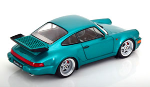 PORSCHE 911 (964) TURBO 3.6 1991 GREEN METALLIC — фото 2