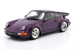 PORSCHE 911 (964) TURBO 1990 VIOLET BLUE METALLIC
