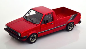 VW CADDY MK1 CUSTOM 1982 REDMETALLIC