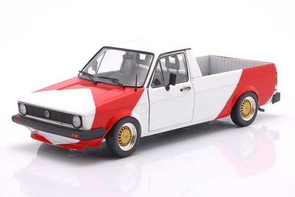 VW VOLKSWAGEN GOLF 1 CADDY RACING TRIBUTE 1983 WHITE RED