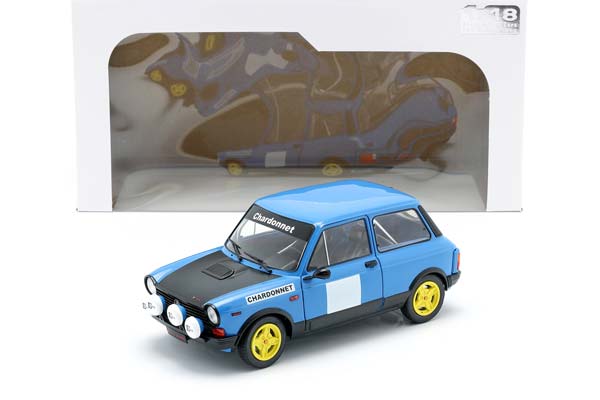 AUTOBIANCHI A112 ABARTH MK5 CHARDONNET 1980 BLUE / АУТОБИАНЧИ A112 АБАРТ MK5 ЧАРДОННЕТ СИНИЙ — фото 3