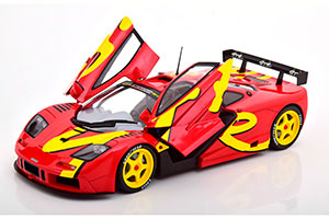 MCLAREN F1 GTR 1996 RED/YELLOW — фото 3