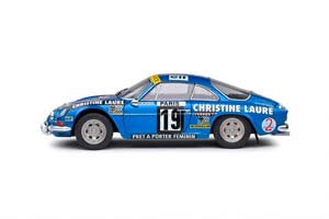 ALPINE A110 1600 S - RALLYE MONTE CARLO 1976 - MICHELE MOUTON СИНИЙ — фото 9