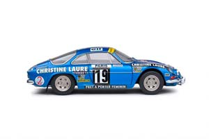 ALPINE A110 1600 S - RALLYE MONTE CARLO 1976 - MICHELE MOUTON СИНИЙ — фото 11