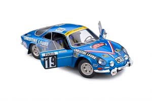 ALPINE A110 1600 S - RALLYE MONTE CARLO 1976 - MICHELE MOUTON СИНИЙ — фото 2