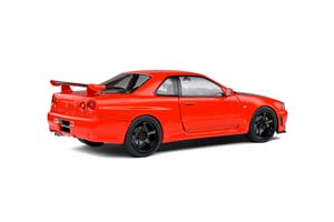 NISSAN SKYLINE GT-R (R34) 1999 RED/BLACK / НИССАН СКАЙЛАЙН Р34 — фото 4
