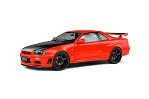NISSAN SKYLINE GT-R (R34) 1999 RED/BLACK / НИССАН СКАЙЛАЙН Р34 — фото 11